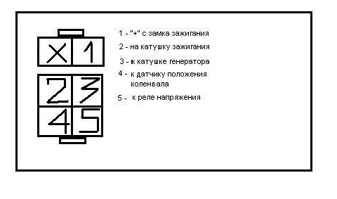 Схема подключения коммутатора постоянного тока на скутер